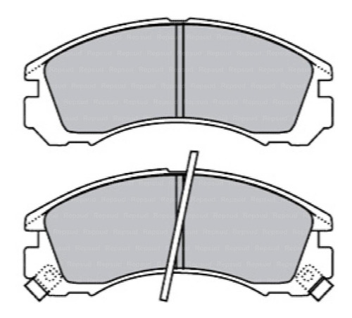 Pastillas Freno Delant Mitsubishi Montero Sport 3500cc 2004