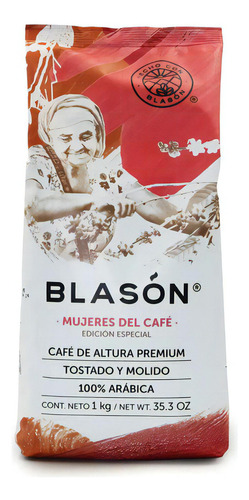 Blasón mujeres del café tostado y molido 1 kg