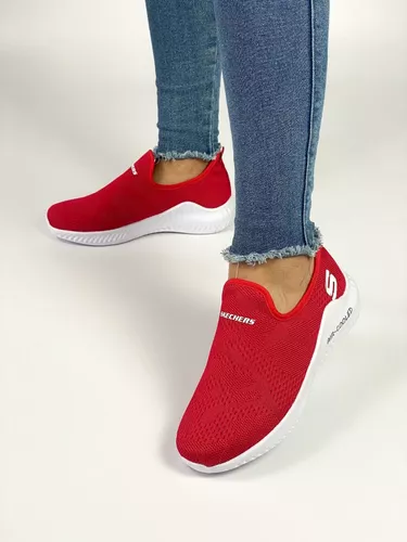Zapatillas Mujer Rojas | MercadoLibre 📦
