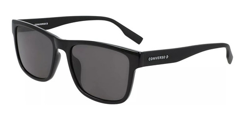 Lentes Converse Cv529s 001 Negro Solar Lente Gris Oscuro