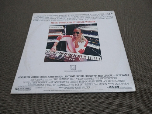 Lp Stevie Wonder - A Dama De Vermelho 1984 O Filme (Usado)
