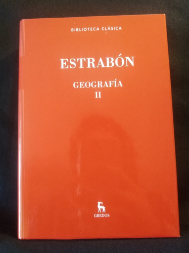 Libro Estrabón Geografía Tomo 2 Ed. Gredos