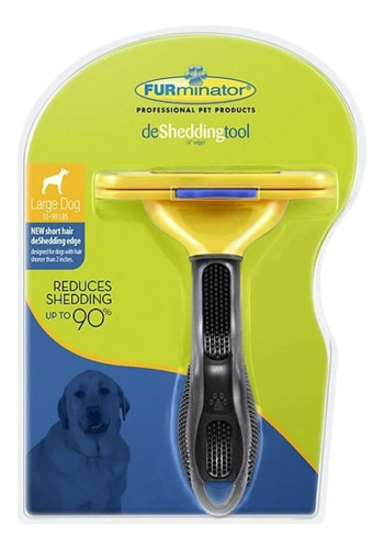 Imagen 3 de 3 de Cepillo Quita Elimina Pelo Grande Frminator Perros Talla L