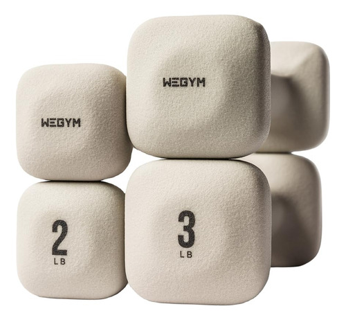 Mancuernas Antideslizantes Para Entrenamiento En Casa