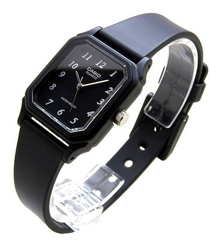 Reloj Mujer Casio Lq-142-1b Analogo Negro