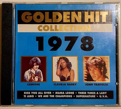 Cd Compilado Golden Hit Collection 1978