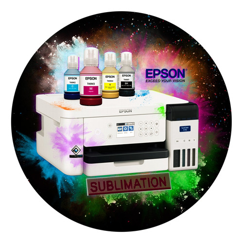 Combo A Emprendedores De La Sublimación Printer Hojas Tinta