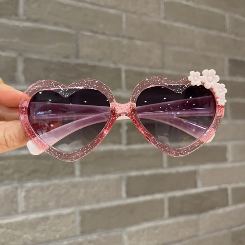 3 Gafas De Forma De Corazón Para Niños, Accesorios De Rosa