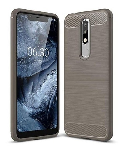Funda Tpu Nokia 5.1 Plus Azul Gris Negro Rojo - Hay Siempre