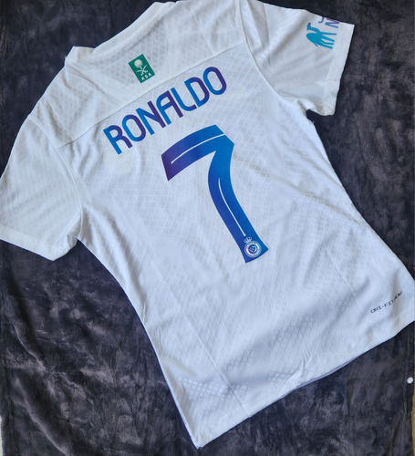 Camiseta Al Nassr Blanca 3ra Alternativa Ronaldo 7
