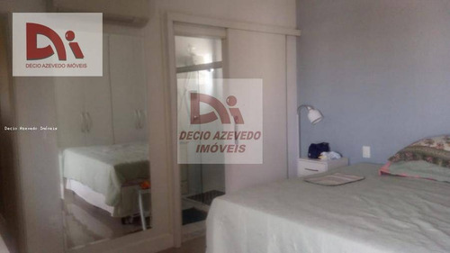 Apartamento Com 3 Dormitórios À Venda, 111 M² Por R$ 636.000,00 - Vila Jaboticabeira - Taubaté/sp - Ap0097