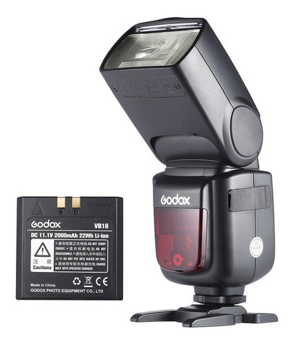 Flash Godox V860ii Com Bateria Li -ion Para Nikon