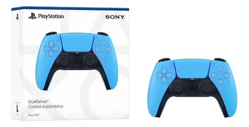 Controle DualSense Sem Fio PlayStation 5 Joystick Starlight Blue
