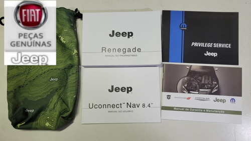 Manual Do Proprietário Do Jeep Renegade 2021 2022 2023 2024