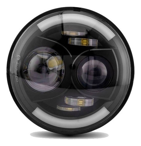 ¡ 7 Pulgadas Led Faro Faro De La Motocicleta Faro Fuera
