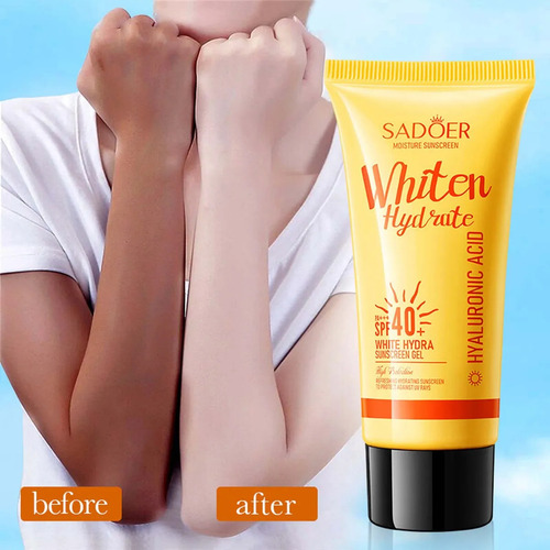 Bloqueador Solar Blanqueador Y Con Efectos Exfoliantes 50g 1