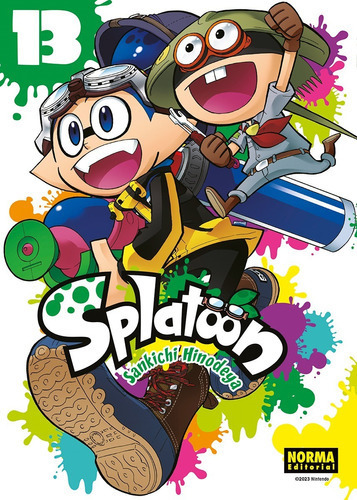 Splatoon, De Sankichi Hinodeya. Editorial Norma, Tapa Blanda En Español, 2023