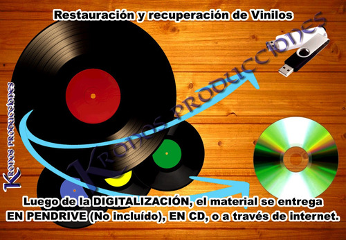 Imagen 1 de 2 de Digitalización Discos De Pasta O Vinilos (incluye Respaldo)