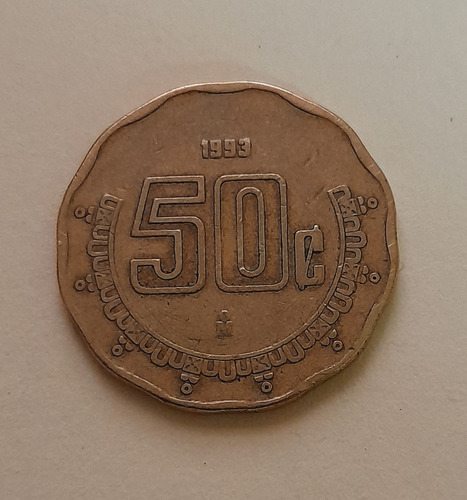 Moneda 50 Centavos Año 1993 Incluyela En Tu Colección!!