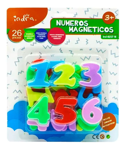 Numeros Magneticos Juego Didactico D Aprender Indra Creative