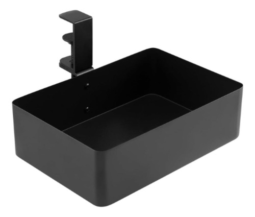 Bajo La Mesa Cesta De Almacenamiento Bandeja De Servir Negro