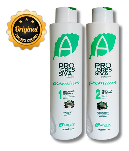 Kit Progressiva Adlux - Orgânica Sem Formol