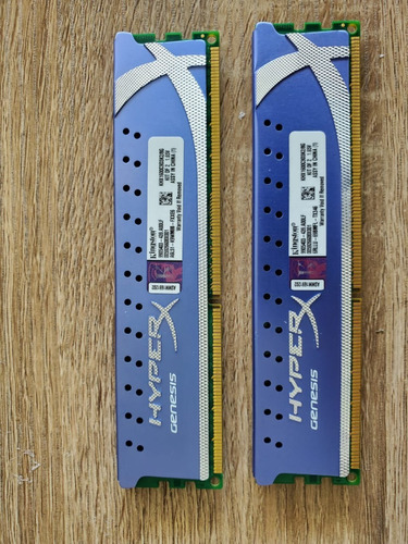 Ram Kingston Hyperx Ddr3 Khx1600c9d3k2/8g (Usado)
