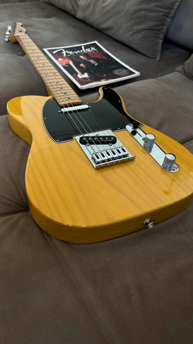 Fender Butterscotc Ash. 6,1k Pix. Boss Orange Gibson Gretsch Destro Amarelo Madeira De Bordo (Usado)