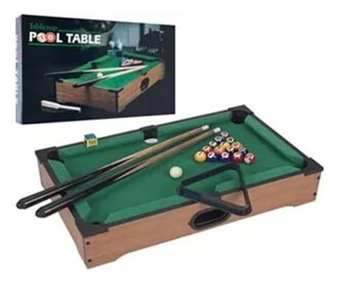 Juguete Mini Billar Pool Juegos De Mesa Billares