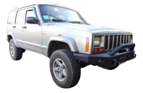 Bumper Rhino 4x4 Cherokee Xj Para Uso Fuera De Camino