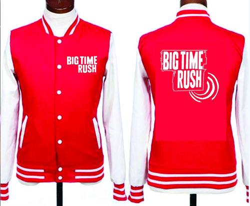 Chamarra Tipo Colegial  Dama Roja De Big Time Rush