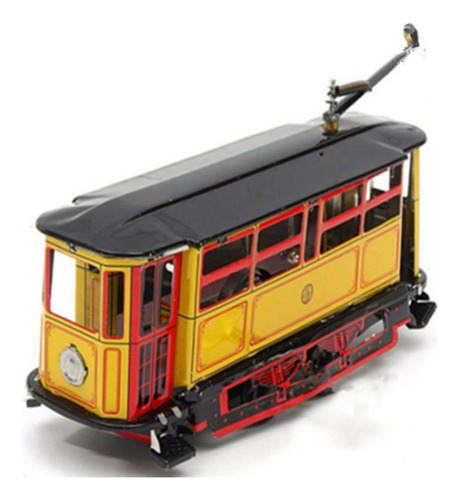 Modelo En Miniatura De Tranvía, Vehículo De Juguete,