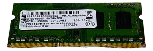 Memoria Smart Ddr3 2gb Pc3l-12800s 1rx8 Notebook 1.35v