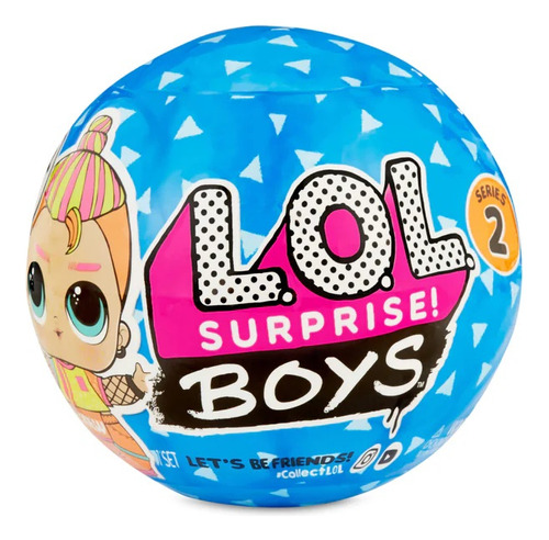 Boneca L. O. L. Surprise Boys Série 2 - Original. 