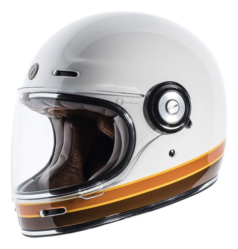 Torc Casco T1 Unisex Retro Con Careta Completa Para Motocicl