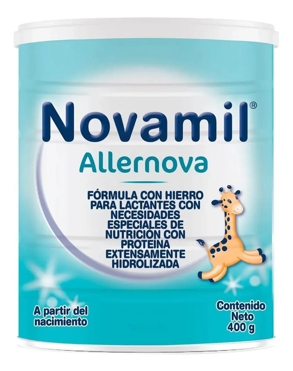 Novamil Allernova 400g De 0 A 36 Meses Ligero Sabor Vainilla