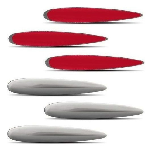 Stickparts Decorativo C/6 Vw Jetta Cromado