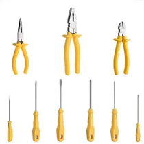 Comprar Kit Jogo Ferramentas 9 Peças Alicate Universal Alicate de Corte Alicate de Bico Jogo de Chave De Fenda 6 Peças Tramontina