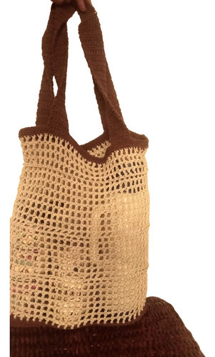 Bolso Tejido A Crochet Artesanal  