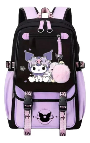 Nueva Mochila Kuromi Fashion Para Estudiantes 0