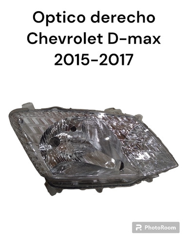 Optico Derecho Chevrolet D-max 2015-2017