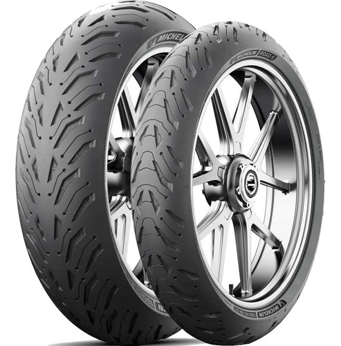 Par Pneu Cbr 1000 Rr 190/50r17 + 120/70r17 Road 6 Michelin