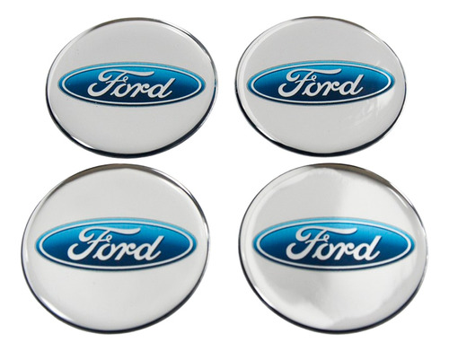 Adesivos Emblema Resinado Roda Ford 48mm Cl2