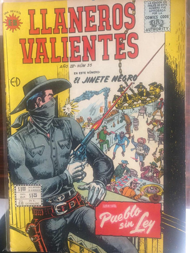 Llaneros Valientes Cómics Mexicanos Antiguos