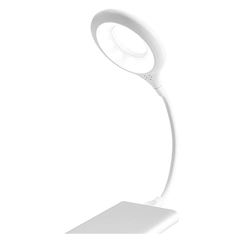Luz De Lámpara Usb, Flexo De Cuello De Ganso Ajustable...