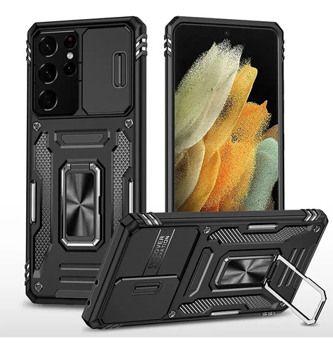 Funda Con Esquina Reforzada Antigolpe Para Samsung S23 Ultra