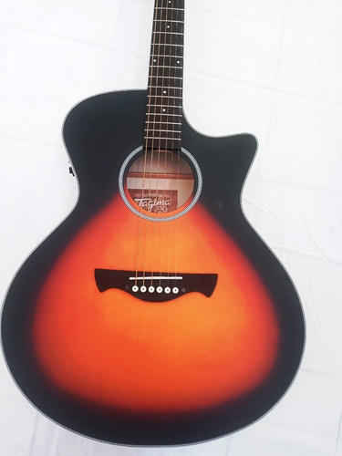 Imagem 6 de 9 de Violão Eletroacústico Tagima Tw29 Eq Drop Sunburst Satin