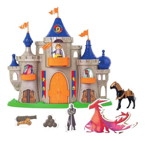 Castelo Com Boneca Surprise Divertoys