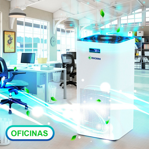 Purificador De Aire 60m2 Soin Y Filtro De Repuesto Gratis