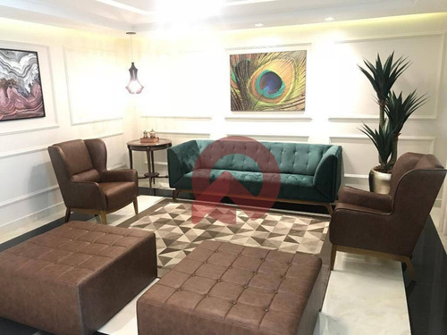 Imagem 2 de 25 de Apartamento Com 3 Dormitórios À Venda, 129 M² Por R$ 742.635 - Canto Do Forte - Praia Grande/sp - Ap3170